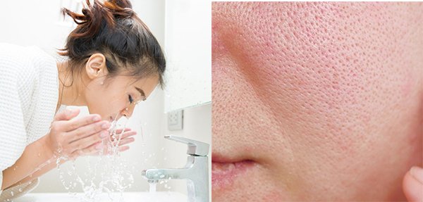 Thói quen xấu khi chăm sóc da là rửa mặt bằng nước quá nóng